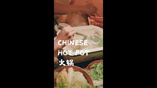 How Asian  Chinese living in Japan having dinner hotpot 在日中国人の火鍋夕飯