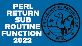 Perl Sub Routine Return Function STDIN Code Example 2022