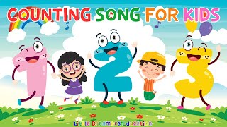 Counting 1 -10 Song | Number Songs For Children | 4K