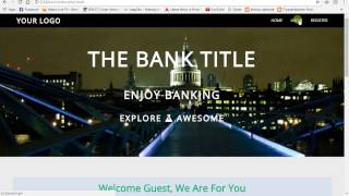Online Banking System Admin Panel