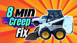 How To Set Bobcat Creep in LESS Than 8 MINUTES