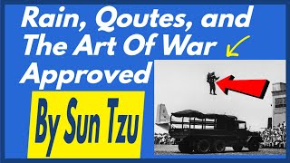 Rain, Quotes, And The Art Of War By Sun Tzu - Audiobook THE ART OF WAR - 🎧📖 by Sun Tzu (Sunzi)