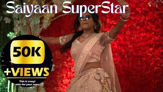 Saiyan Super Star Dance Cover by Bengali Bride. | Wedding Dance Performance