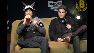 Q&A Ian Somerhalder & Paul Wesley The Vampire Diaries Heroes Comic Con 2024 sunday