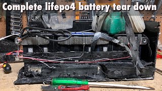 What is in this LiFePO4 battery?  Curious tear down.