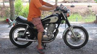 How to kick start sr400 sr500 yamaha