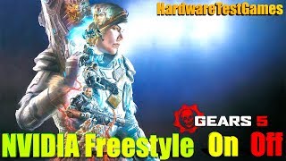 Nvidia Freestyle Gears of War 5 2K ULTRA-HDR-DETAILS HardwareTestGames