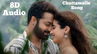 Chuttamalle Song/8D Audio/Devara/NTR/Janhvi Kapoor/Anirudh Ravichander/Shilpa Rao