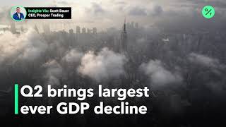 U.S. GDP fell by almost 33% in the second quarter of 2020