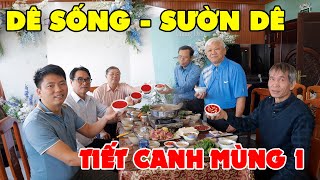 THƯỞNG THỨC DÊ SỐNG ✦ TIẾT CANH DÊ MÙNG 1 • SƯỜN CHAO NHÀ HÀNG NGON NHẤT THÁI NGUYÊN