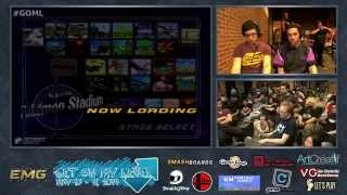 GOML - Crs.Hungrybox (Jigglypuff) Vs. CT EMP (Mew2King) SSBM Losers Finals - Melee