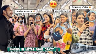 Back To Back Mashup Songs In Metro (मेट्रो) 🚇 2 - Girls Gone Crazy | Singing Reaction Video 2024