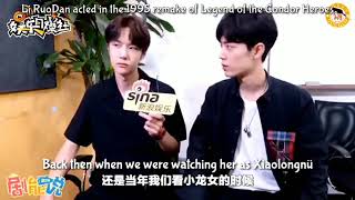 [ENGSUB] DD Wang Yibo teases GG Xiao Zhan in cute way||The Untamed Summer 💜🐰🦁💜