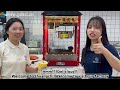 shuangchi popcorn maker operation video show