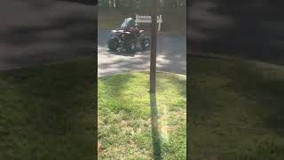 How to pop wheely on 4 wheels bike #bikelife