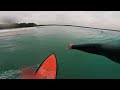 surfing in lake superior for the first time