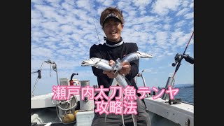 遊漁船フィッシングキッタカで瀬戸内太刀魚テンヤ攻略