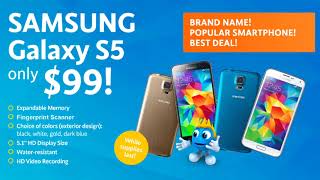 Allvoi Wireless Samsung Galaxy S5 Only $99!