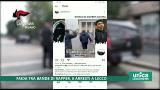 Faida tra bande di rapper, 8 arresti a Lecco