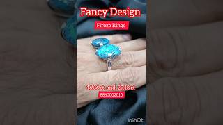 Awesome design of Irani firoza rings || Turquoise Rings || #viral #youtubeshorts #shortsviral