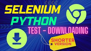 Selenium With Python Example For Beginners: Testing File Downloads with Selenium (Shorter Version)