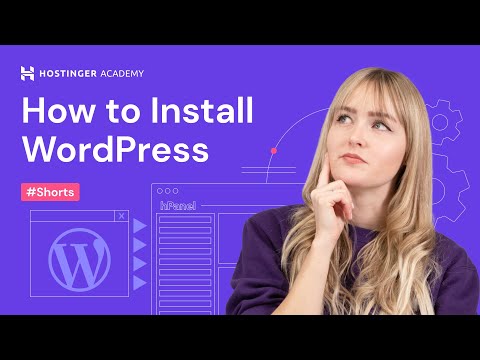 How to Install WordPress #shorts