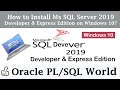 How to Install SQL Server 2019 on Windows | How to install MS SQL Server 2019 Developer Edition ?