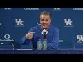 kentucky hc john calipari louisville postgame