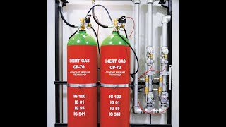 IG-100 nitrogen fire suppression systems assembly #IG-100 #firesuppression #fireprotection #abudhabi