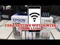 cara seting wifi epson L5190