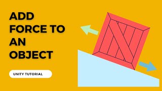 🚀 Adding Force to Objects in Unity: Beginner's Guide! 💥🎮