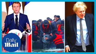 Furious Macron brands Boris Johnson 'not serious' about migrant crisis