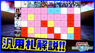 【ラジオ動画】汎用札の相性と打ちどころを解説してみた【遊戯王デュエルリンクス】