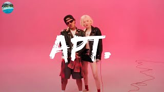 ROSÉ, Bruno Mars - APT. (lyrics) ~ Ruth B.,Elijah N