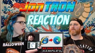 Simplifying Corporate Logos @JonTronShow Reaction