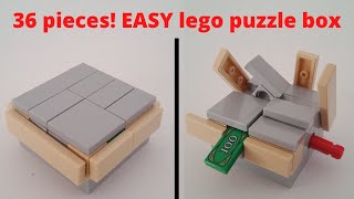 How to make a LEGO mini puzzle box *10 steps* - lego EASY puzzle box tutorial [15]