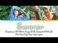 summer deepshower 딥샤워 ft. george jeebanoff han rom eng color coded lyrics