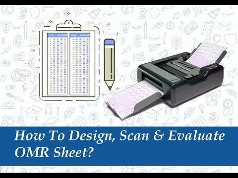 How To Design, Scan Or Evaluate OMR Sheet? | OMR Reader | OMR Software ...