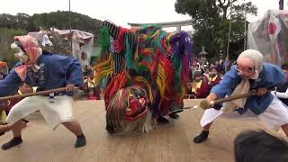 令和５年細田獅子舞・押部谷住吉神社「つるぎの舞」   HD 1080p