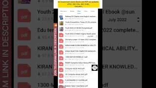 All Paid Books and Notes Download Free🔥 || #ssccgl #sscchsl #shorts #freedownload #telegram