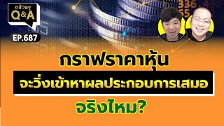 กราฟราคาหุ้น จะวิ่งเข้าหาผลประกอบการเสมอ จริงไหม? (กล้วยๆ Q\u0026A EP.687)