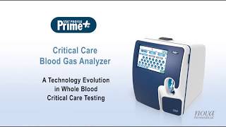 Stat Profile Prime Plus- Critical Care Blood Gas Analyzer