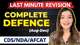 All Defence Current Affairs for AFCAT 1 2025| CDS 1 2025 | NDA 1 2025 | CAPF 2025