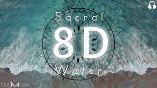 303 Hz | Water Element | Sacral Chakra Healing | Guitar Wash | 8D Meditation Music
