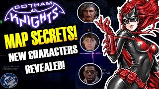 Gotham Knights Map SECRETS and ANALYSIS! New Gotham Knights characters?