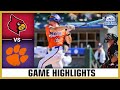 Louisville vs. Clemson Game Highlights | 2023-24 ACC Baseball Championship (Pool Play)