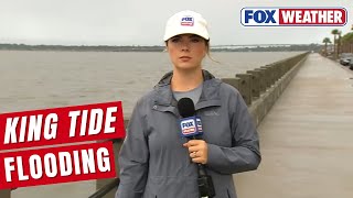 King tide threatens Charleston, South Carolina with coastal flooding