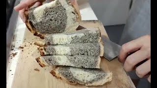 Black sesame bread | Sourdough| Easy and Delicious