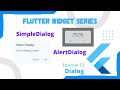 Flutter Widget Series (EP13) - Flutter Dialog (AlertDialog & SimpleDialog)