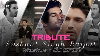 Sushant Singh Rajput - Tribute Mashup | DJ SPIDY | Chillout Mashup
